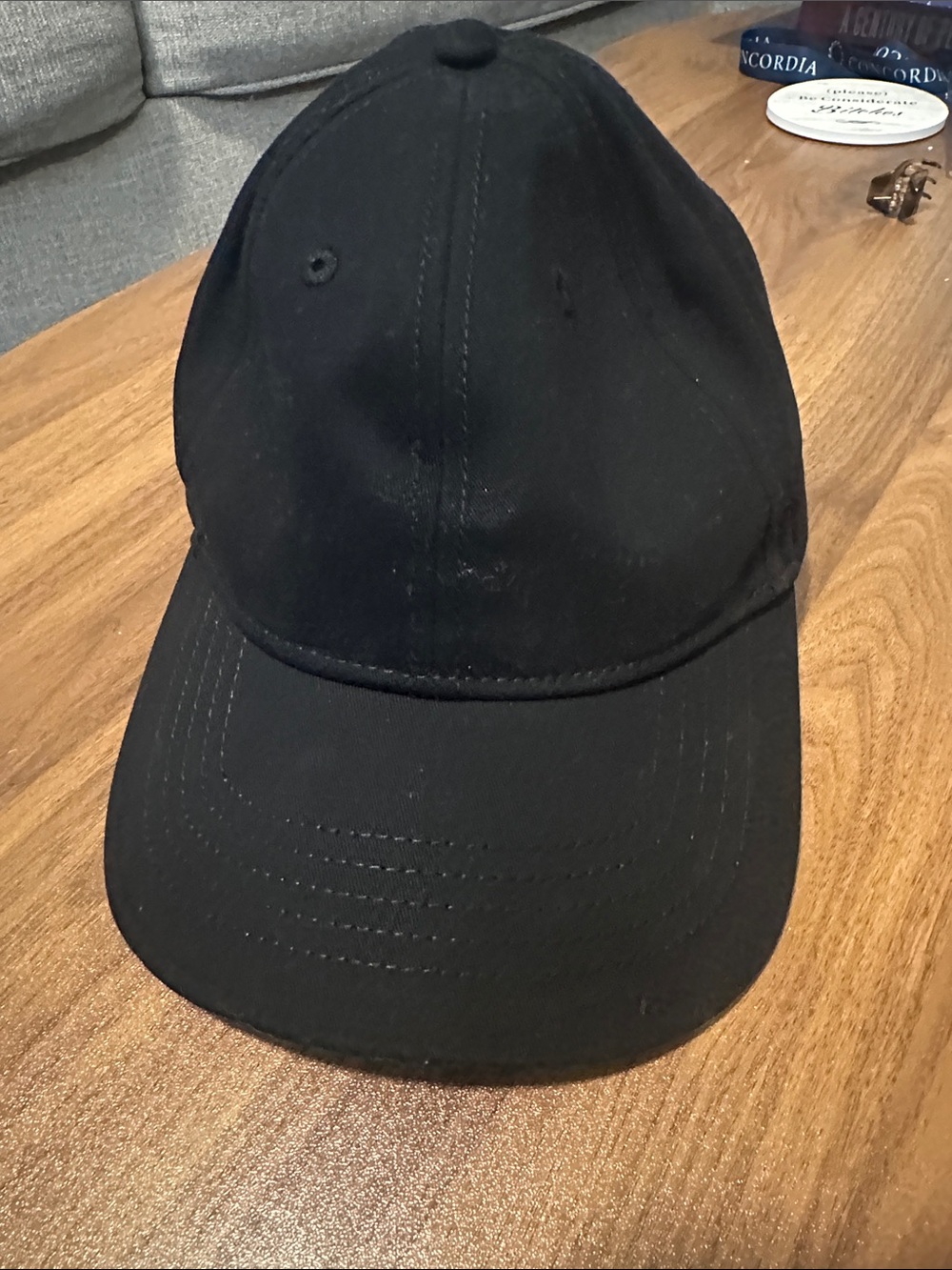 Classic Black Womens Baseball Cap